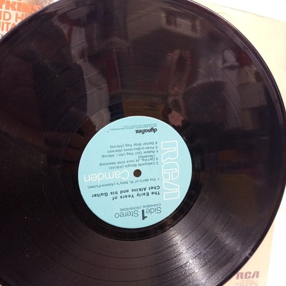 Vintage The Early Years Of Chet Atkins And His Guitar Vinyl Record Album - Picture 9 of 10